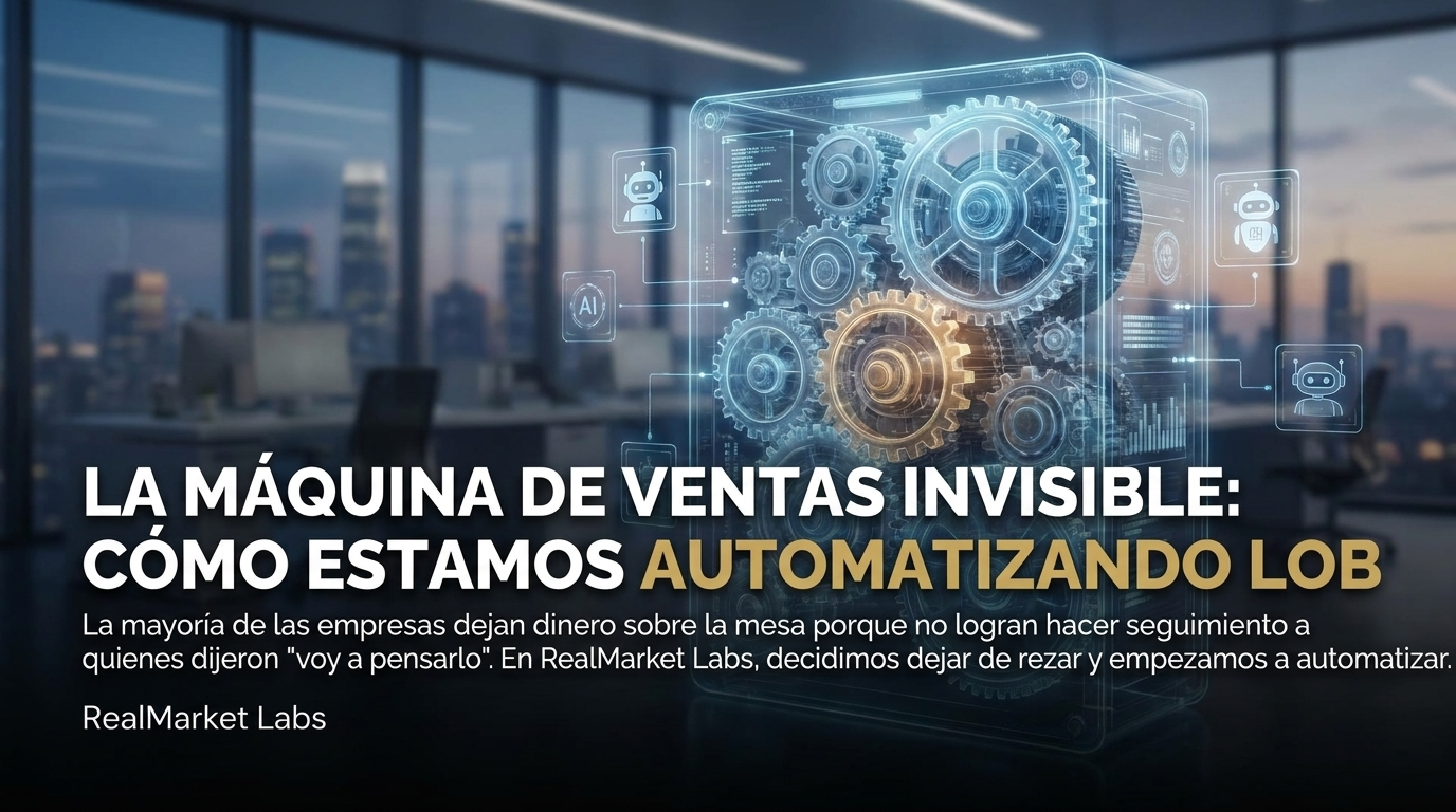Editorial cover for La máquina de ventas invisible: cómo estamos automatizando los ingresos B2B