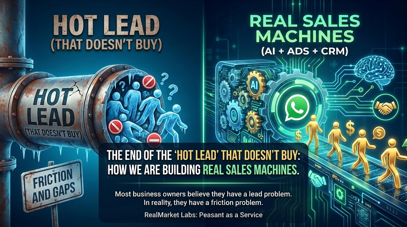 The end of the 'hot lead' that doesn't buy: how we are building real sales machines